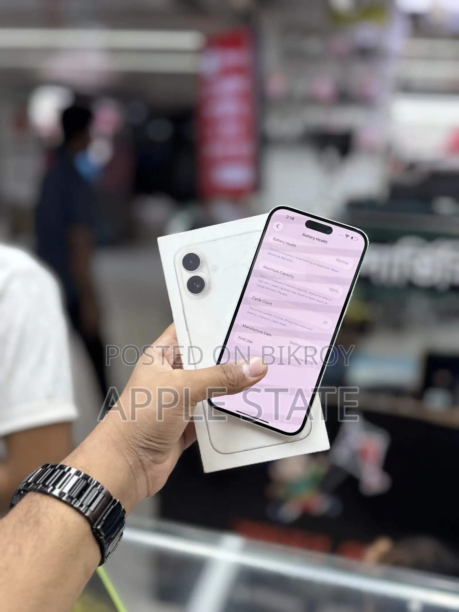 Apple iPhone 16 Plus 128 GB White
