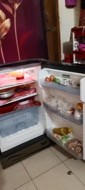 Full fresh fridge for sale. Selling because I am moving to the village.