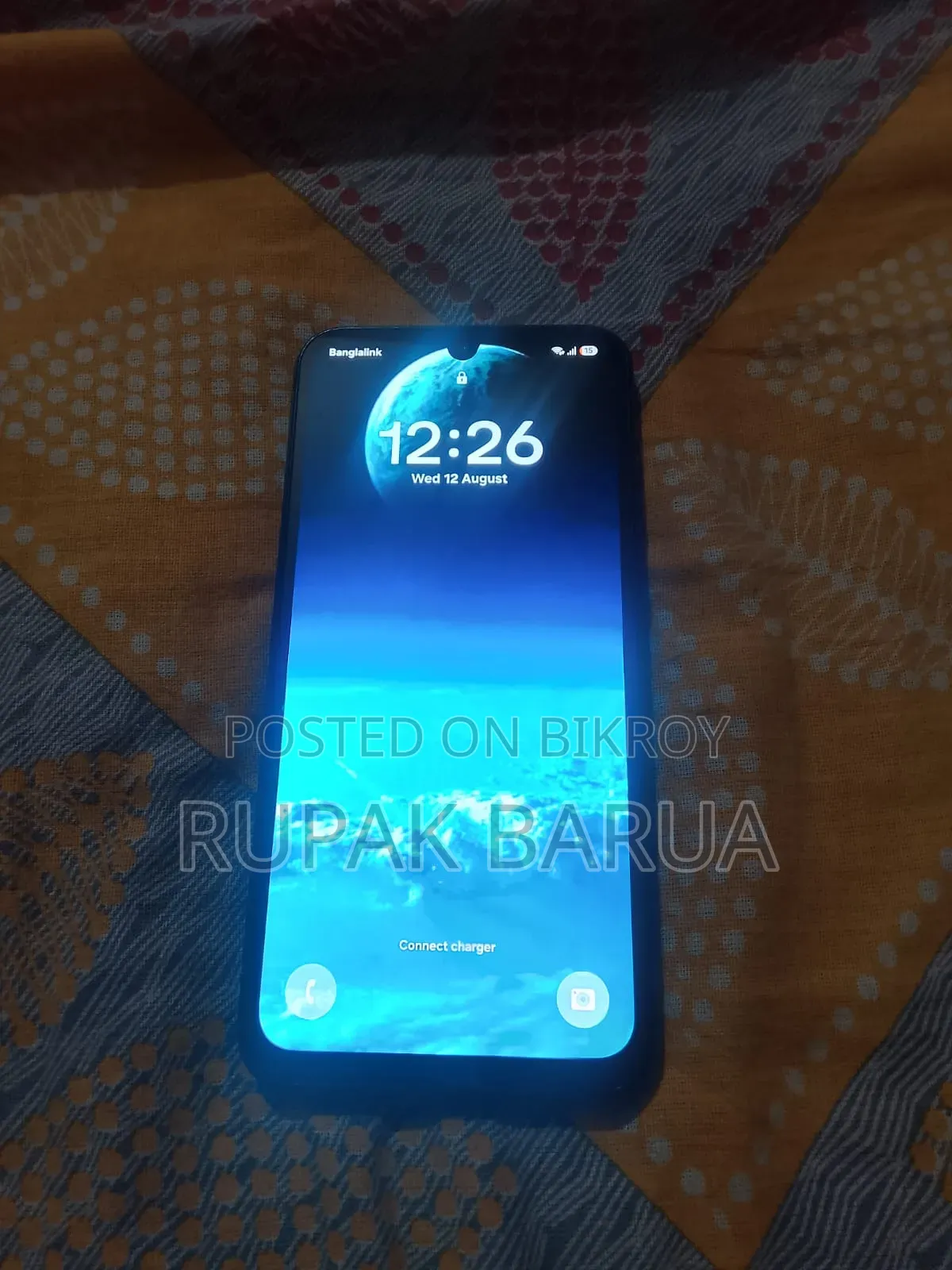 স্যামসাং গ্যালাক্সি এ১৫ ৫জি ১২৮ জিবি ব্ল্যাক