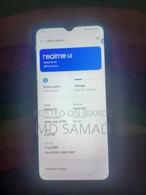 Realme C25s 128 GB Black