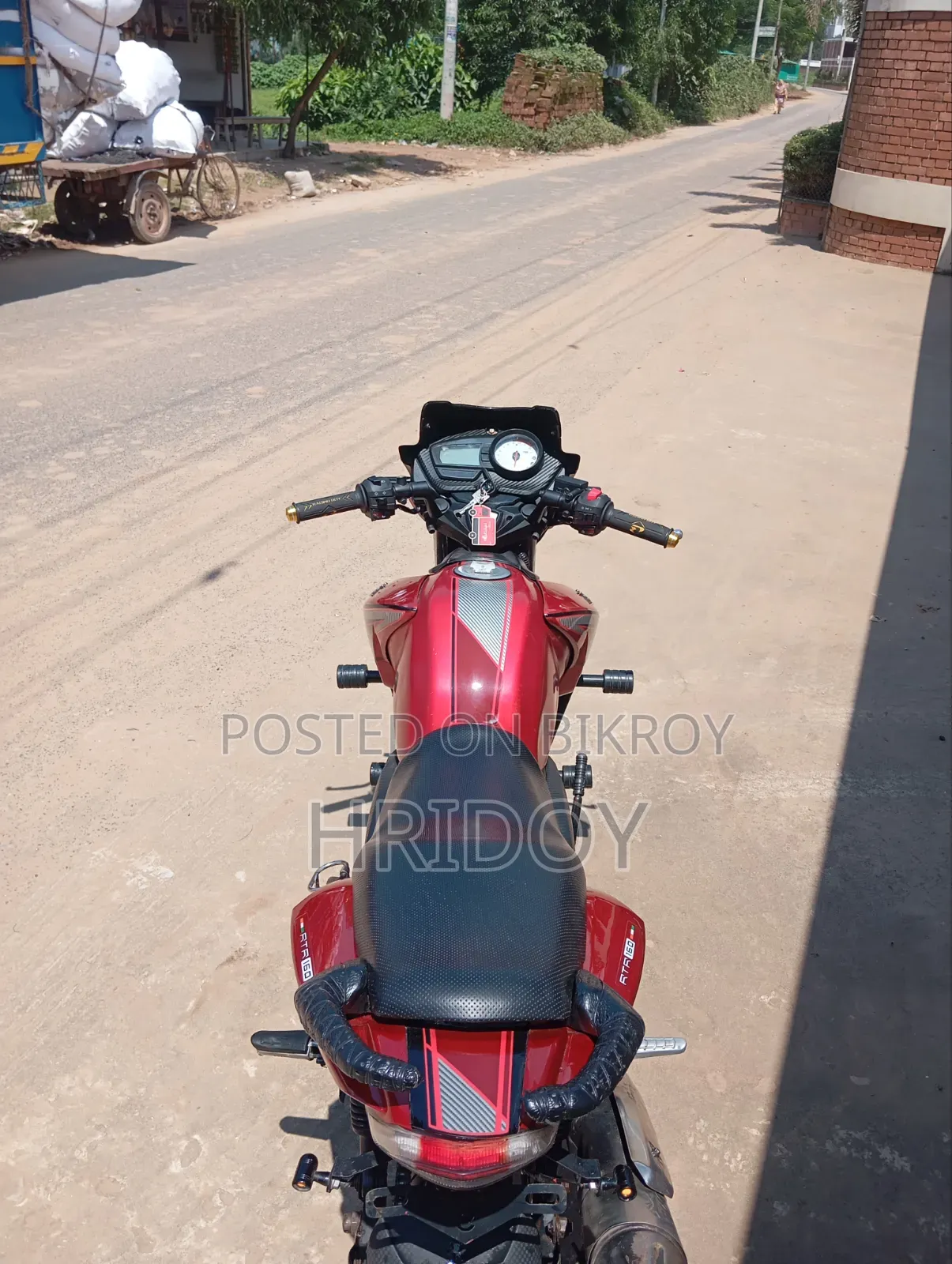 TVS Apache RTR 160 2v Refresh X-connect 2018 Red