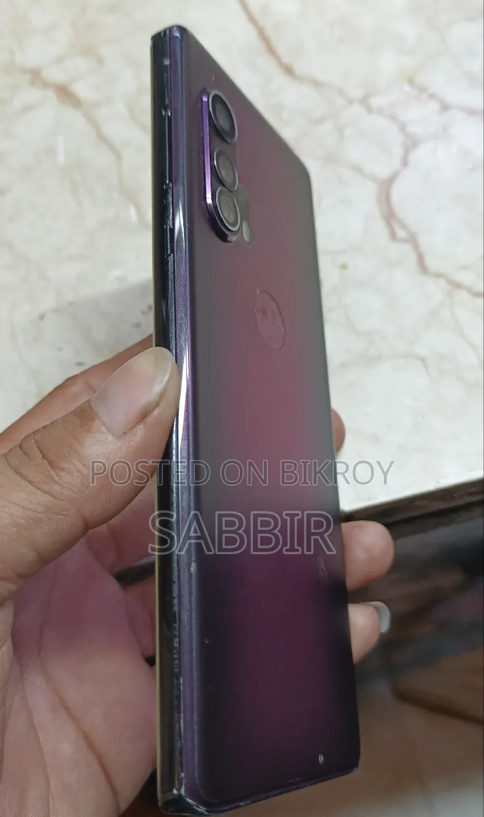 মোটোরোলা এজ প্লাস ২৫৬ জিবি পার্পল