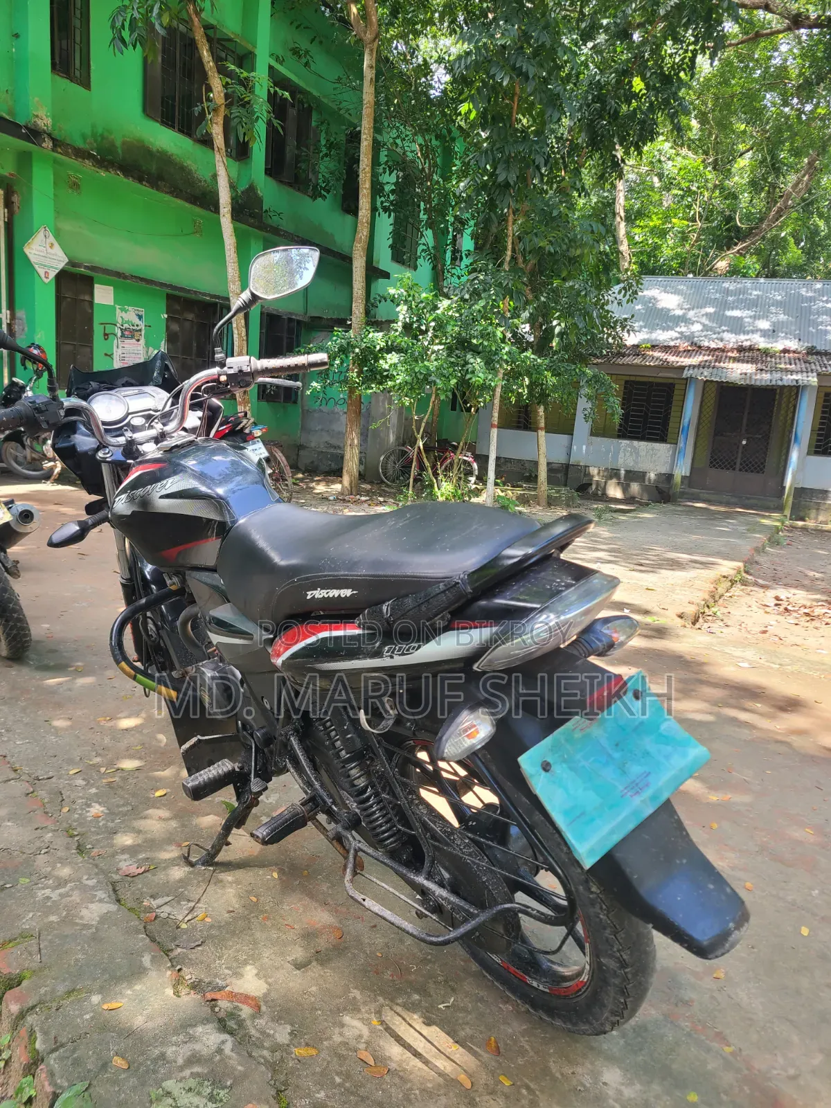 Bajaj Discover 110 2019 Red