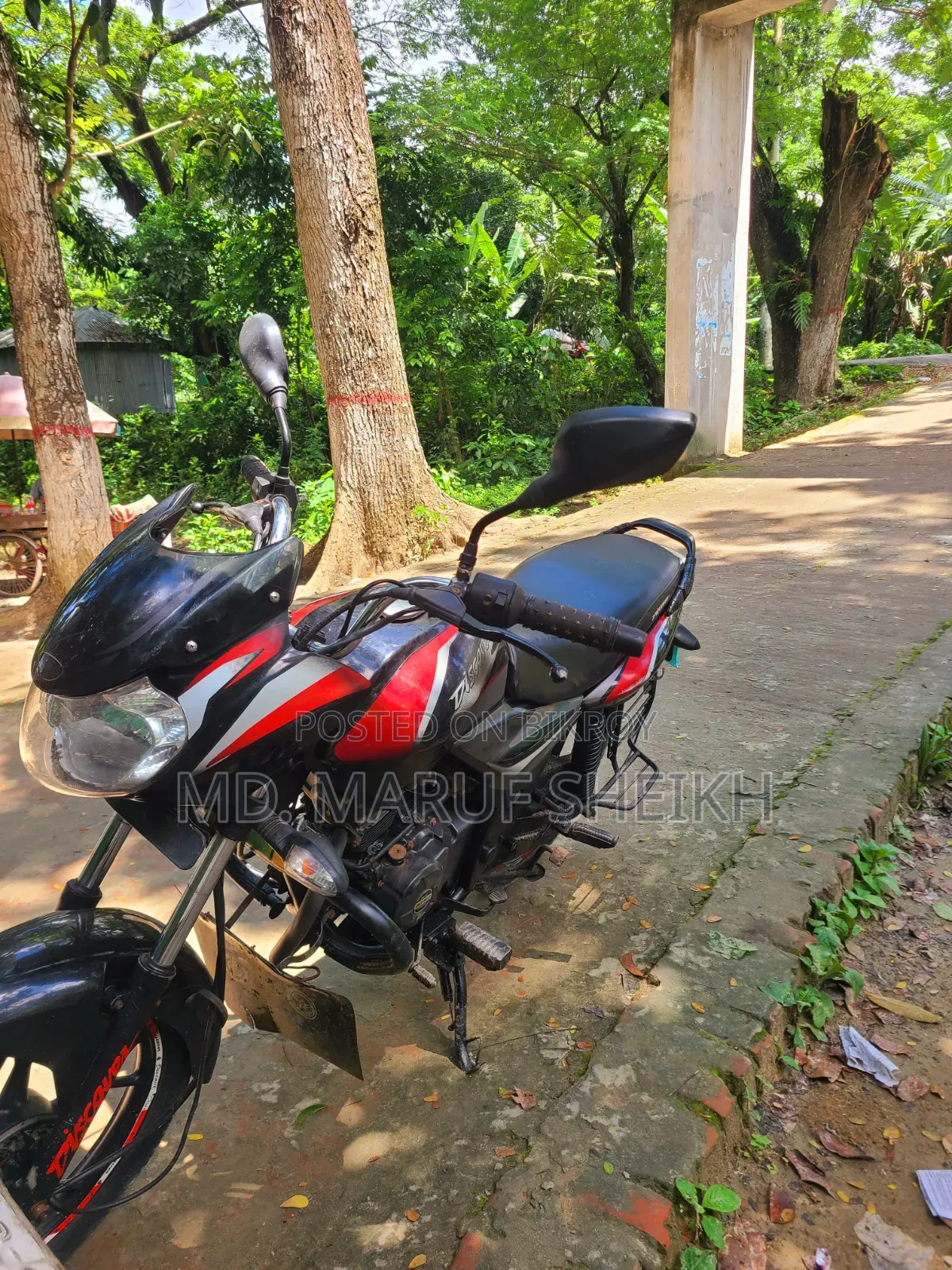 Bajaj Discover 110 2019 Red