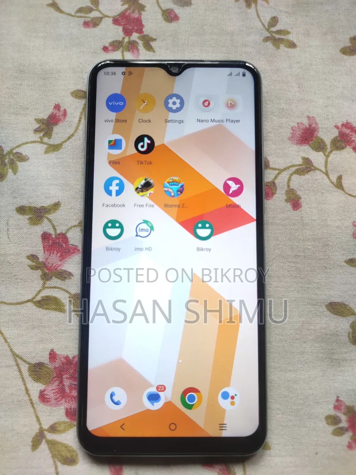 Vivo Y15s 64 GB Blue