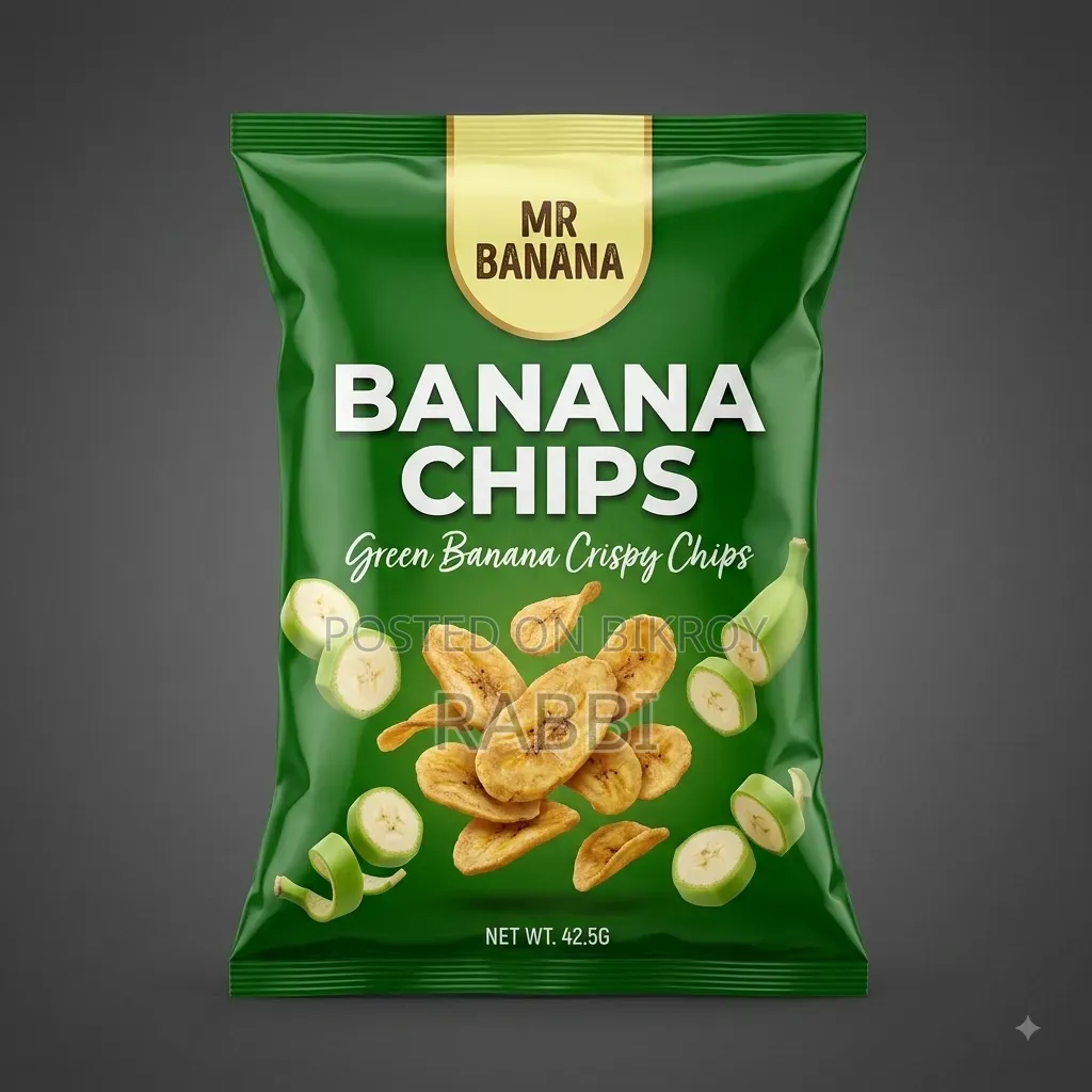 Green Banana Crispy Chips
