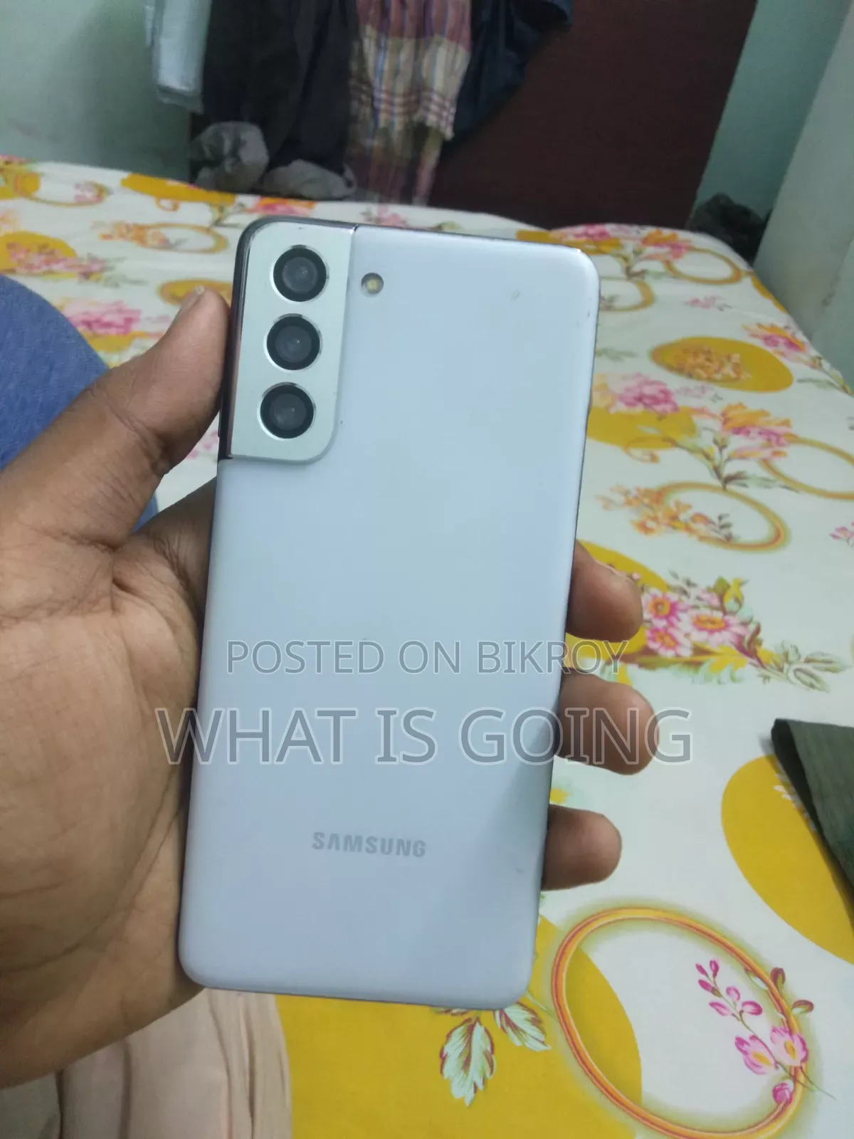 স্যামসাং গ্যালাক্সি এস২১ ৫জি ১২৮ জিবি সাদা