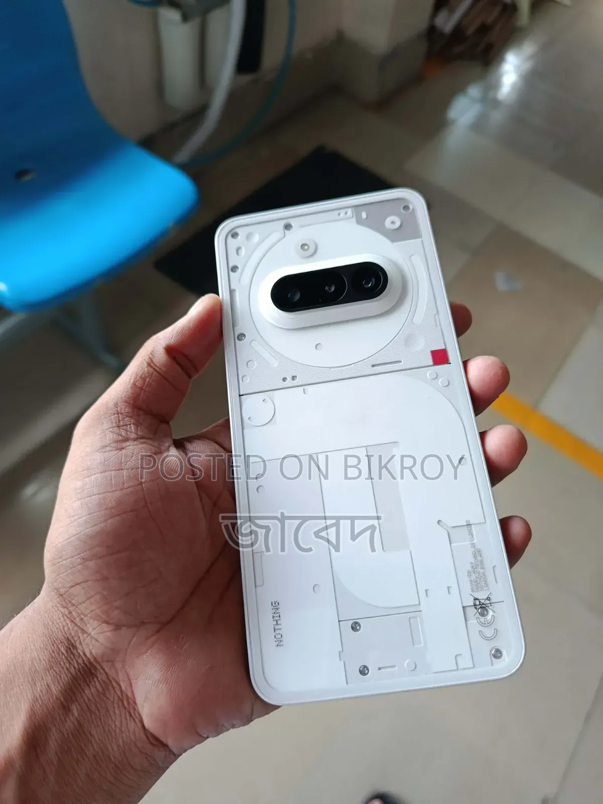 নাথিং ফোন ৩এ ১২৮ জিবি সাদা