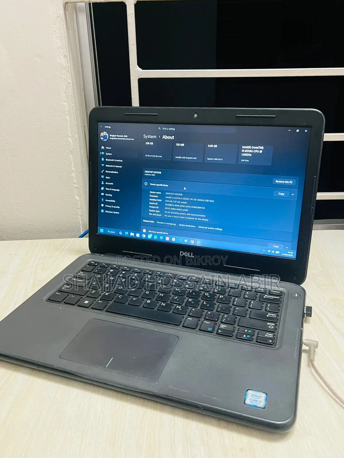 Laptop Dell Latitude 3300 8GB Intel Core I5 SSD 256GB