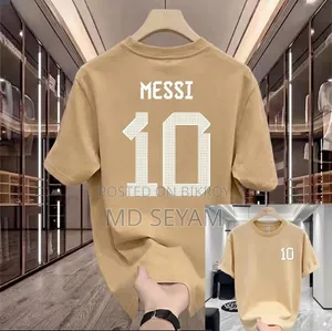 Lionel Messi's Jersey, Brand New T-Shirt. Sale for Offer Price
