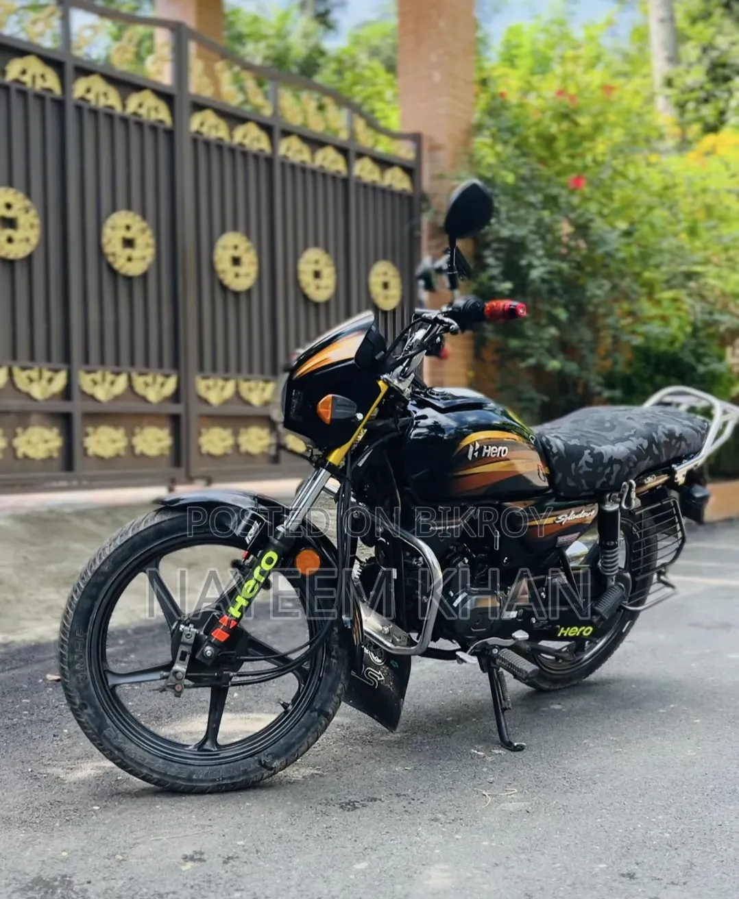 Hero Splendor Plus 2022 Black