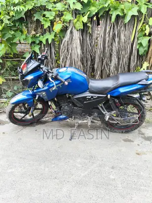 New TVS Apache RTR 160 2V 2017 Blue