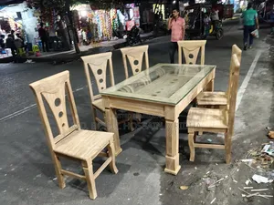 ৬টি চেয়ারসহ ডাইনিং সেট