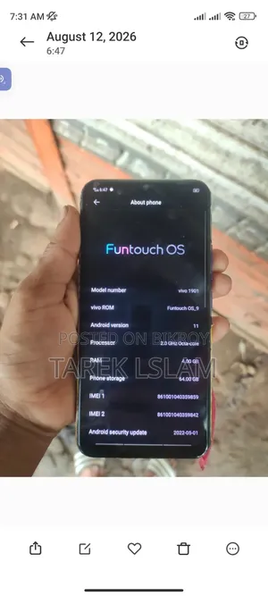 Vivo Y15 64 GB Blue