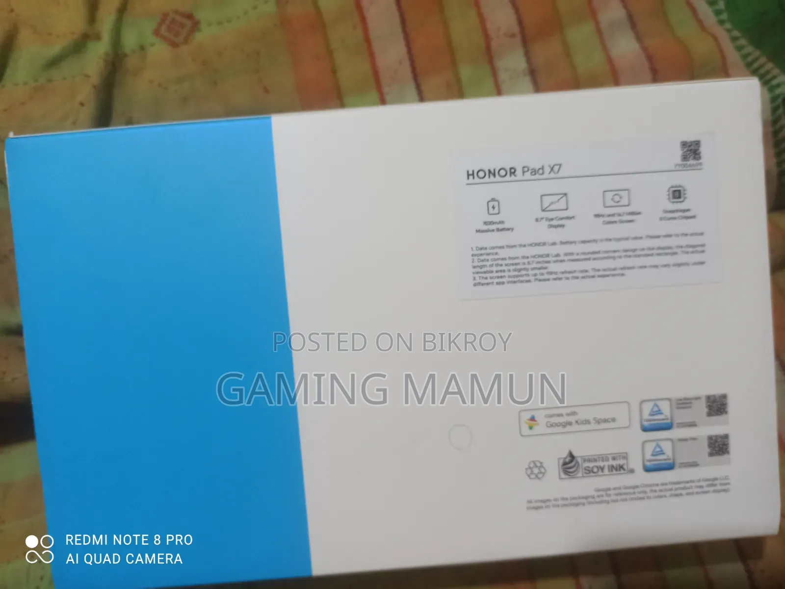 Honor Pad X7 128 GB Gray