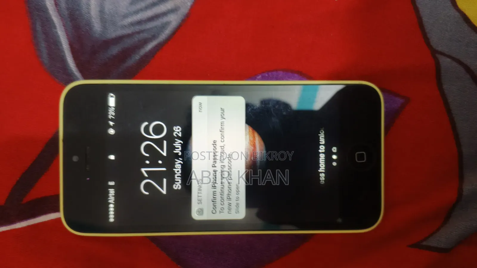 Apple iPhone 5c 32 GB Yellow