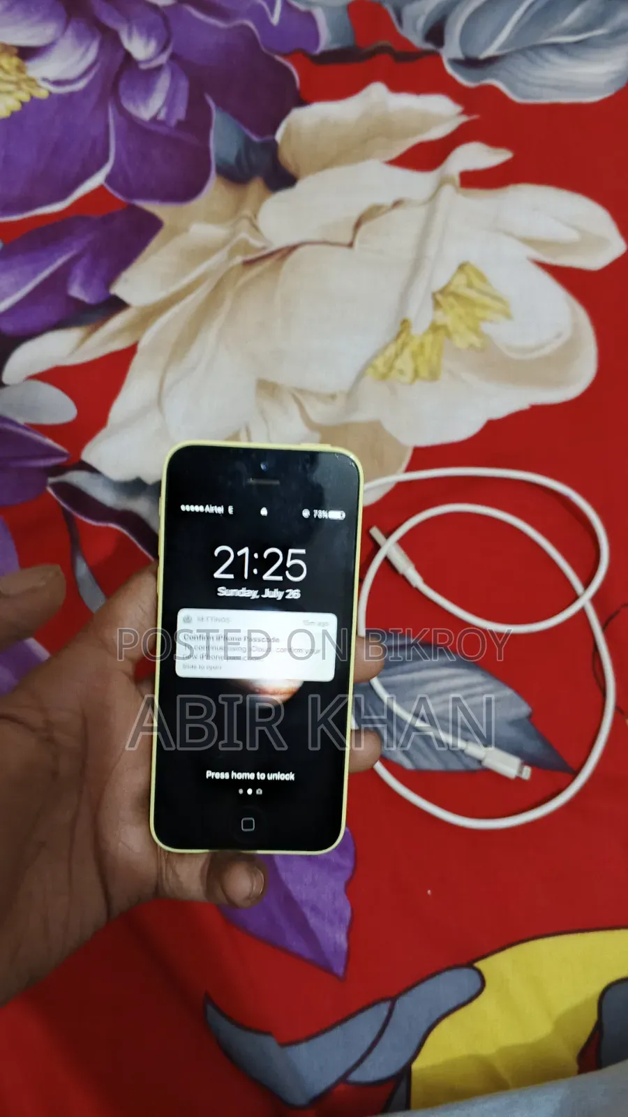 Apple iPhone 5c 32 GB Yellow