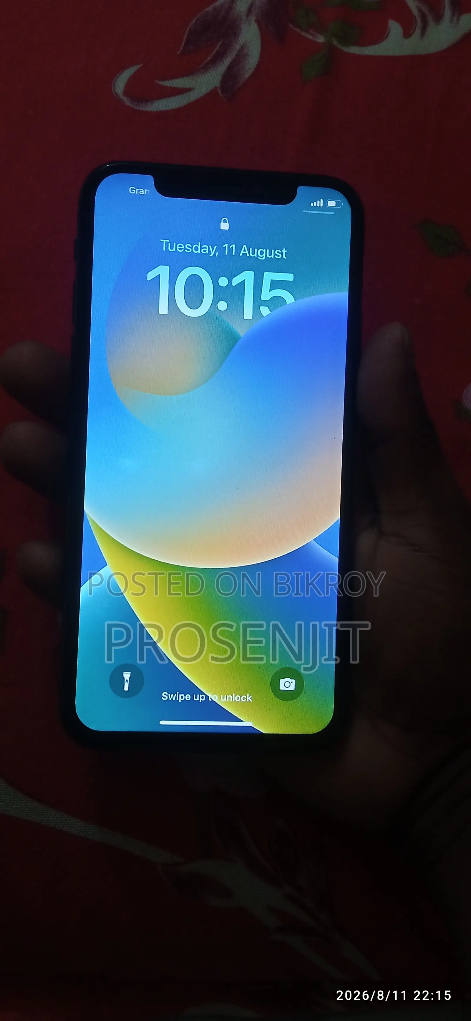 Apple iPhone X 64 GB Black
