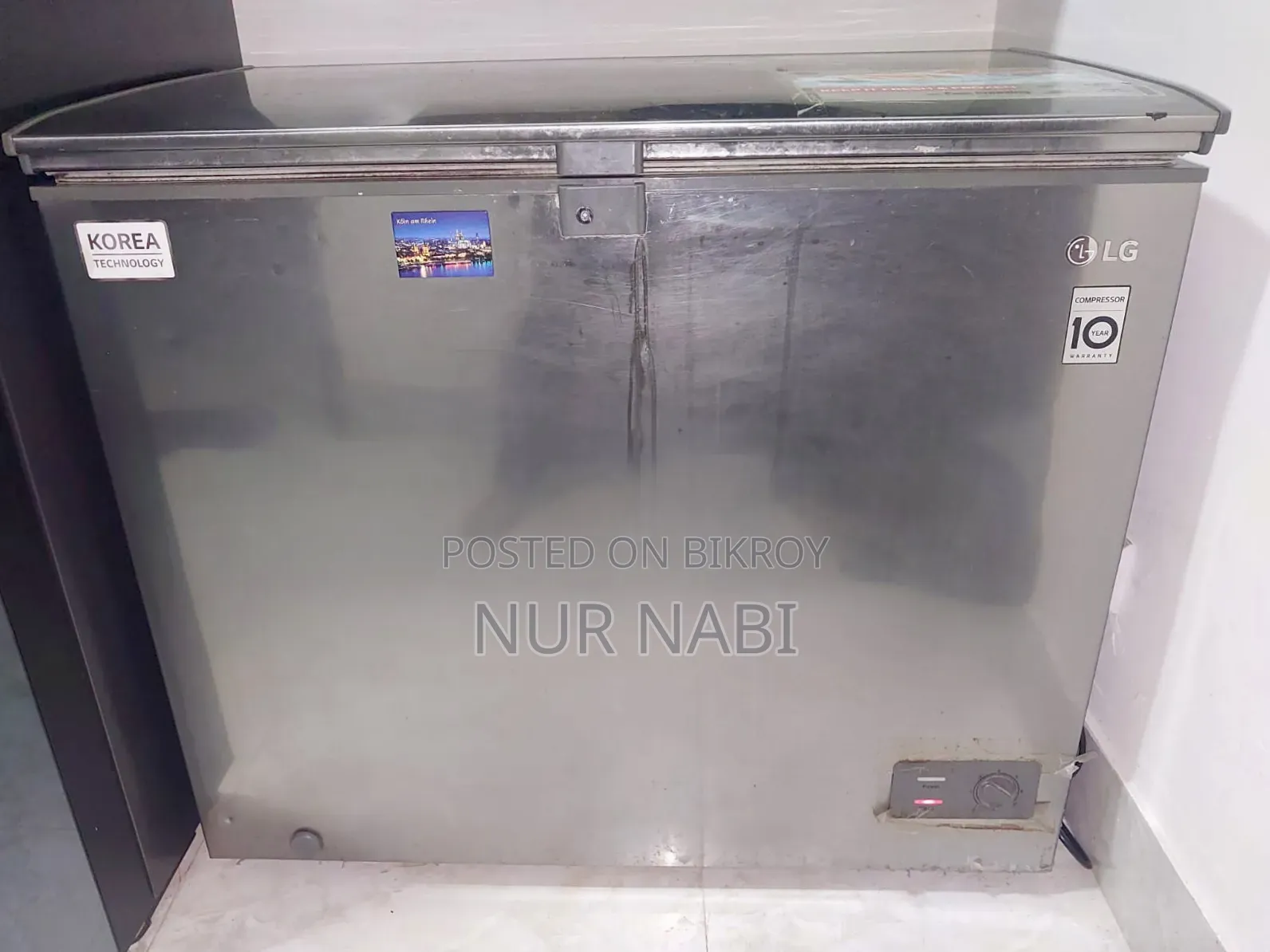 এলজি ডিপ ফ্রিজার ১৯০ লিটার