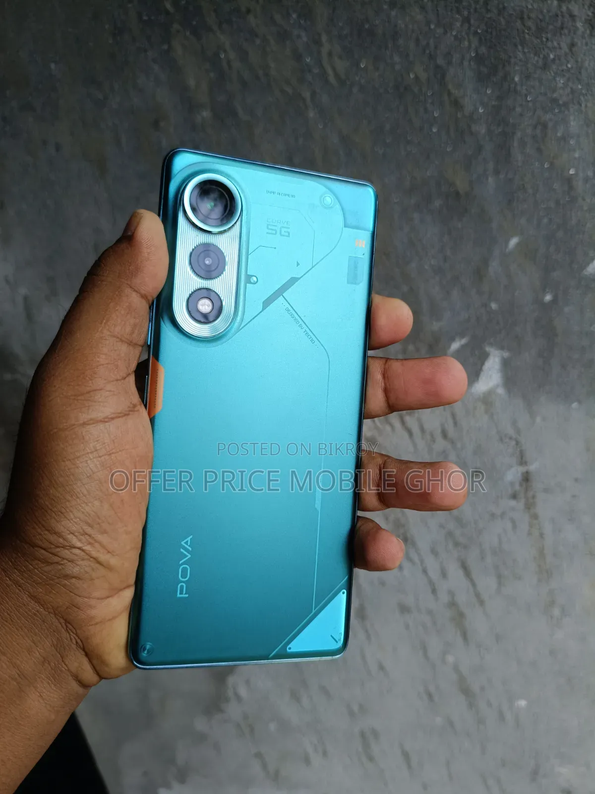 টেকনো পোভা কার্ভ ২৫৬ জিবি ব্লু