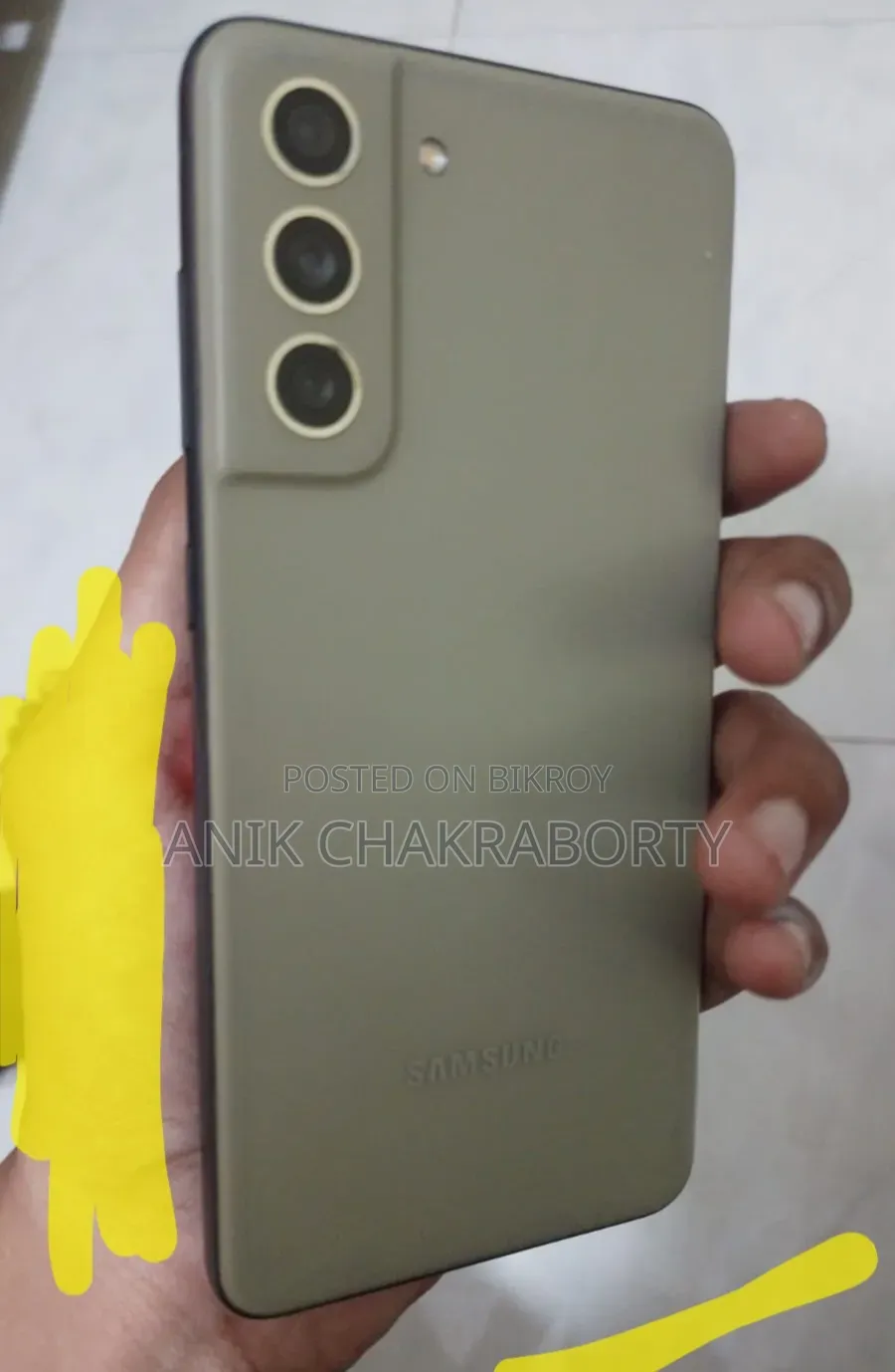 স্যামসাং গ্যালাক্সি এস২১ এফই ১২৮ জিবি গ্রে
