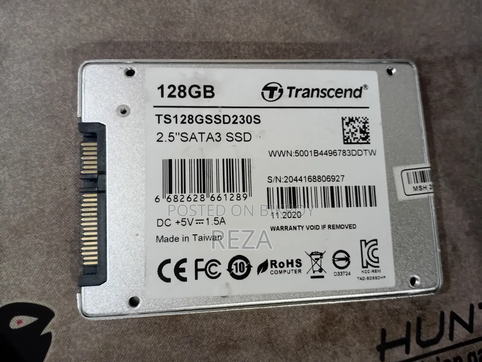 120/128 GB SSD for Sale