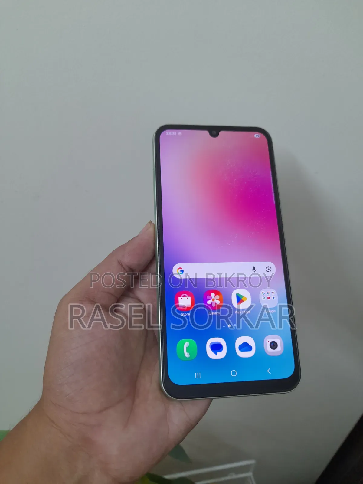 স্যামসাং গ্যালাক্সি এ২৪ ১২৮ জিবি সাদা