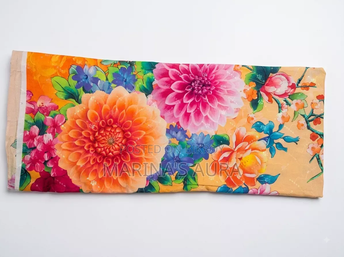 পিউর সুতির থ্রি-পিস।