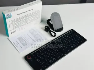 Gearup B023 Rechargeable Ultra Slim Folding Pocket Bluetooth Keyboard