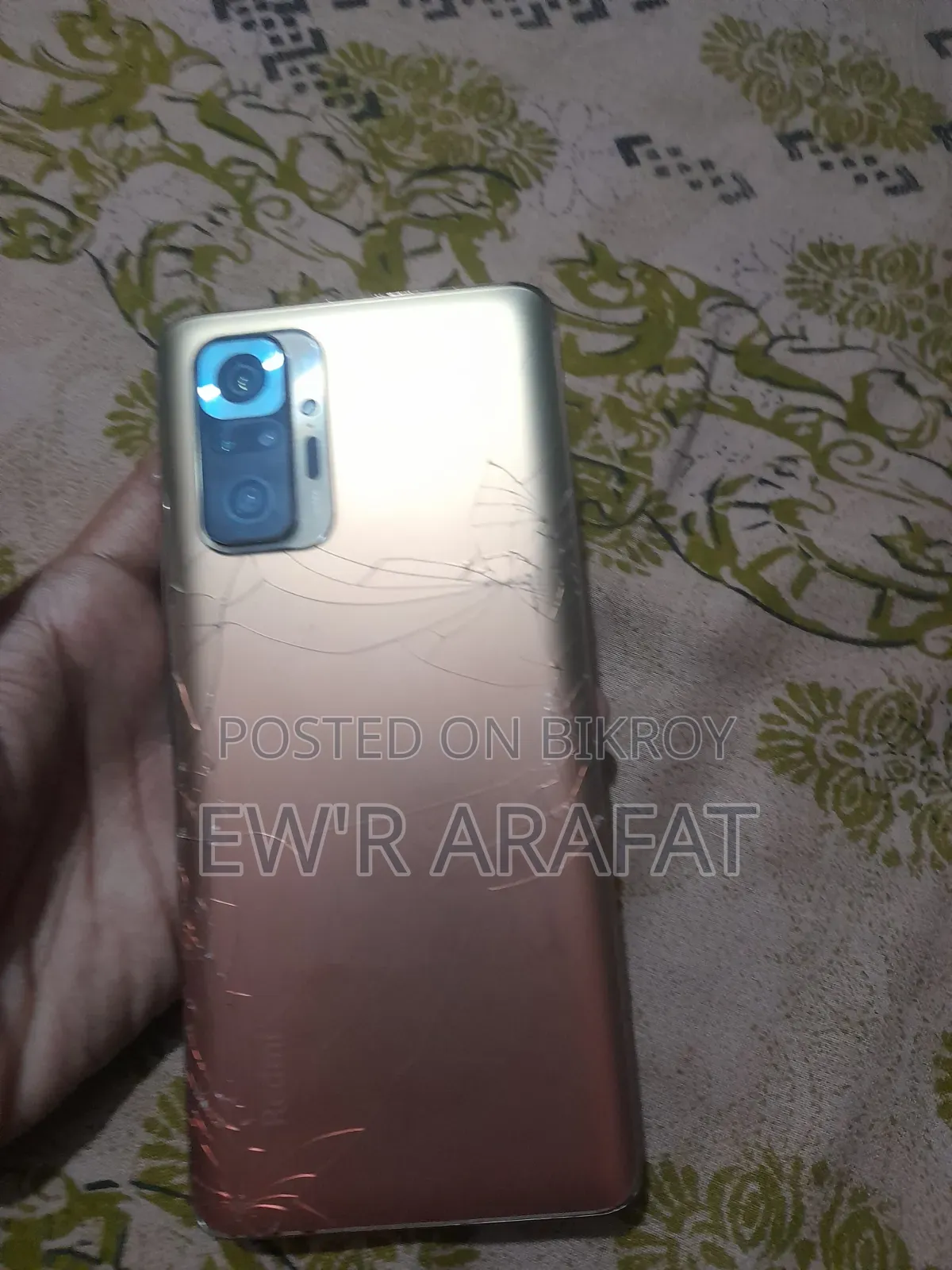 শাওমি রেডমি নোট ১০ প্রো ম্যাক্স ১২৮ জিবি অরেঞ্জ