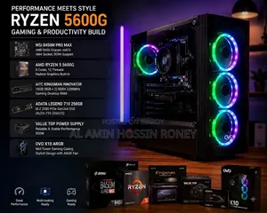 Desktop Computer Razer 16GB AMD Ryzen 5 SSD 256GB