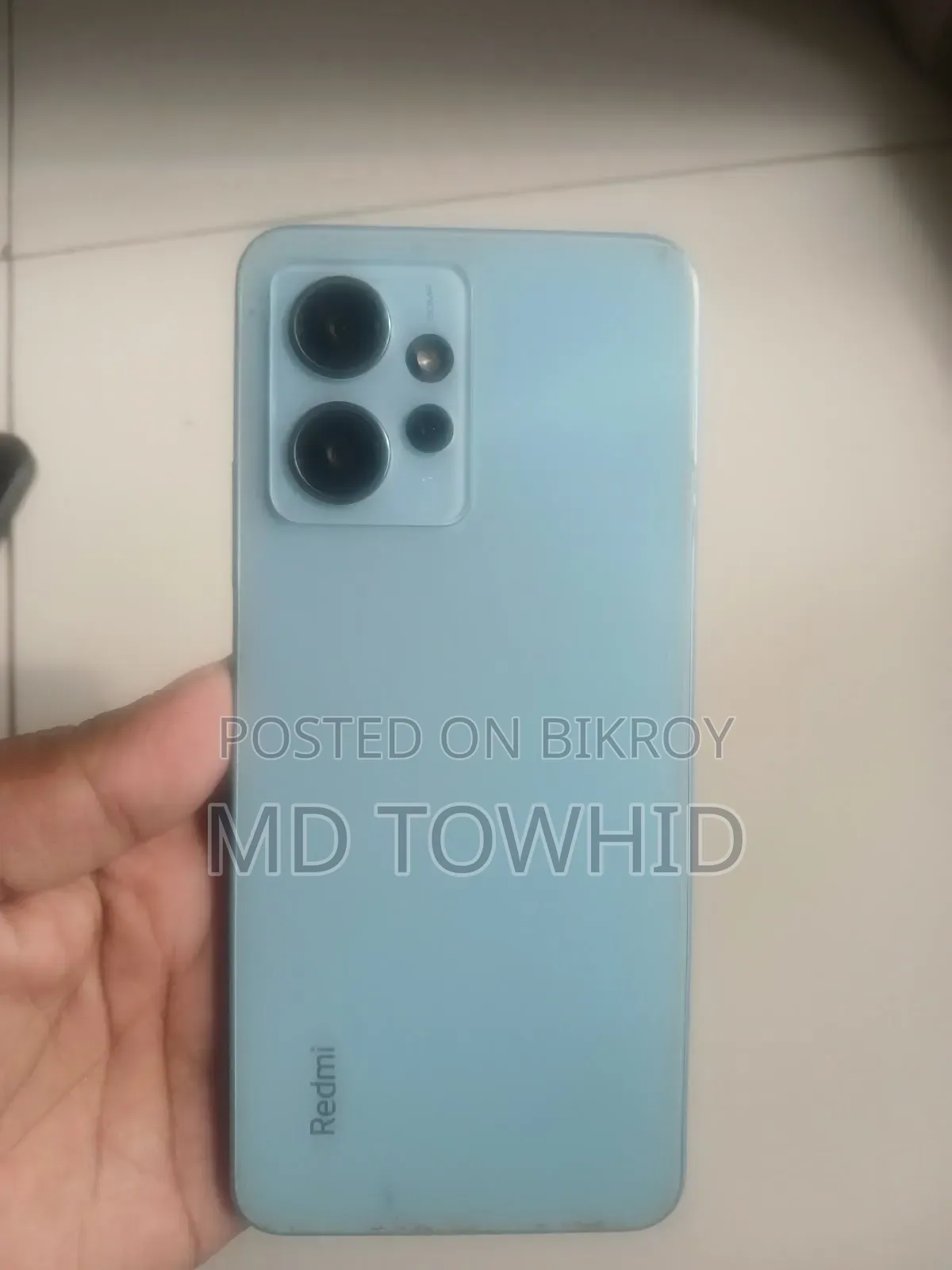 শাওমি রেডমি নোট ১২ ১২৮ জিবি ব্লু