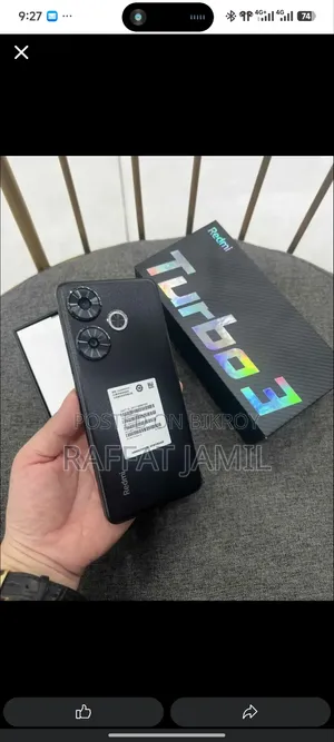 Xiaomi Redmi Turbo 3 256 GB Black