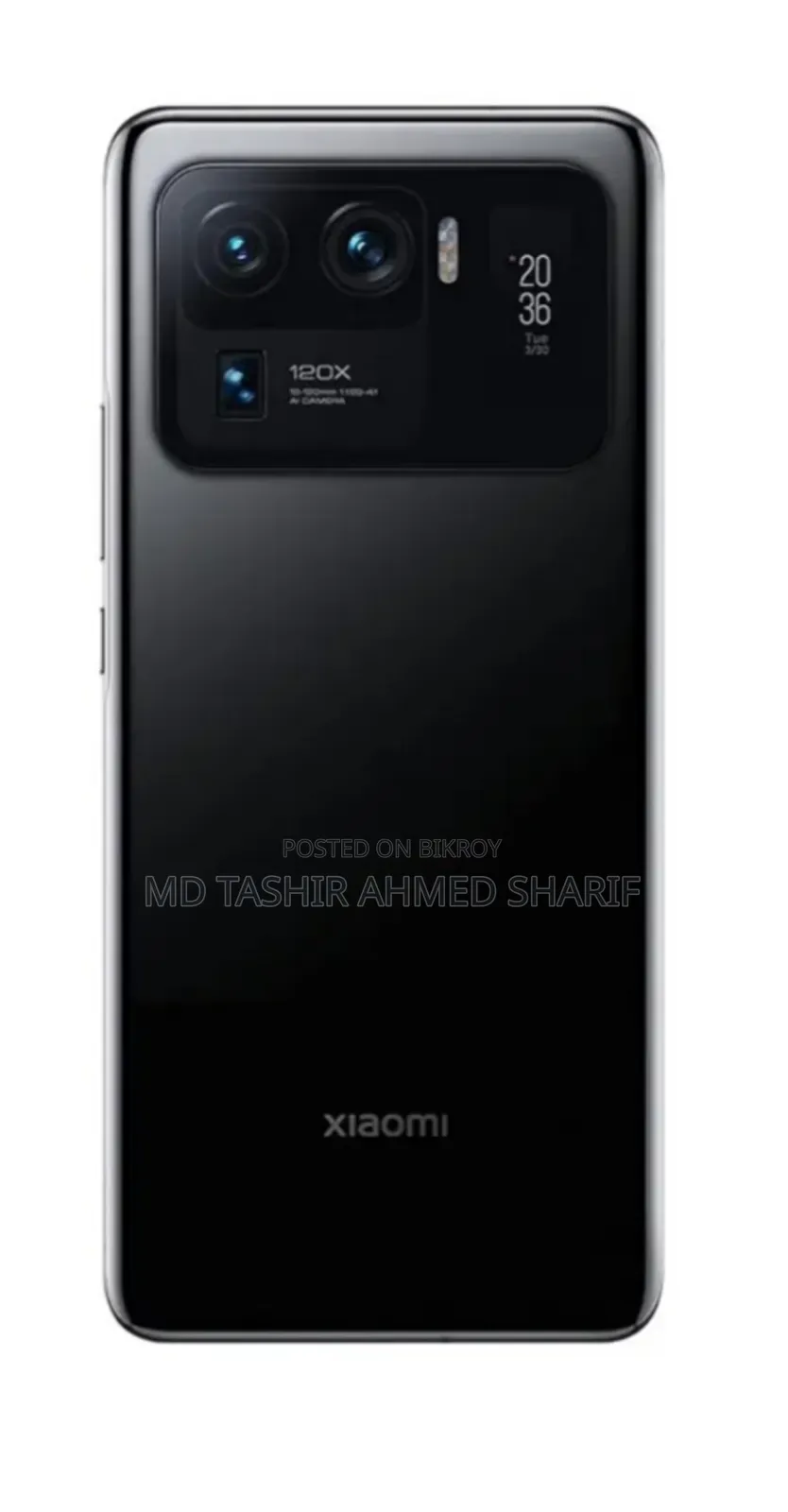 শাওমি মি ১১ আল্ট্রা ২৫৬ জিবি ব্ল্যাক