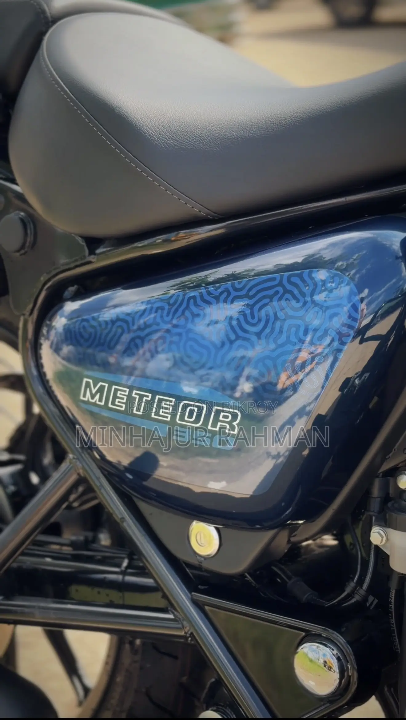 New Royal Enfield Meteor 350 2026 Blue