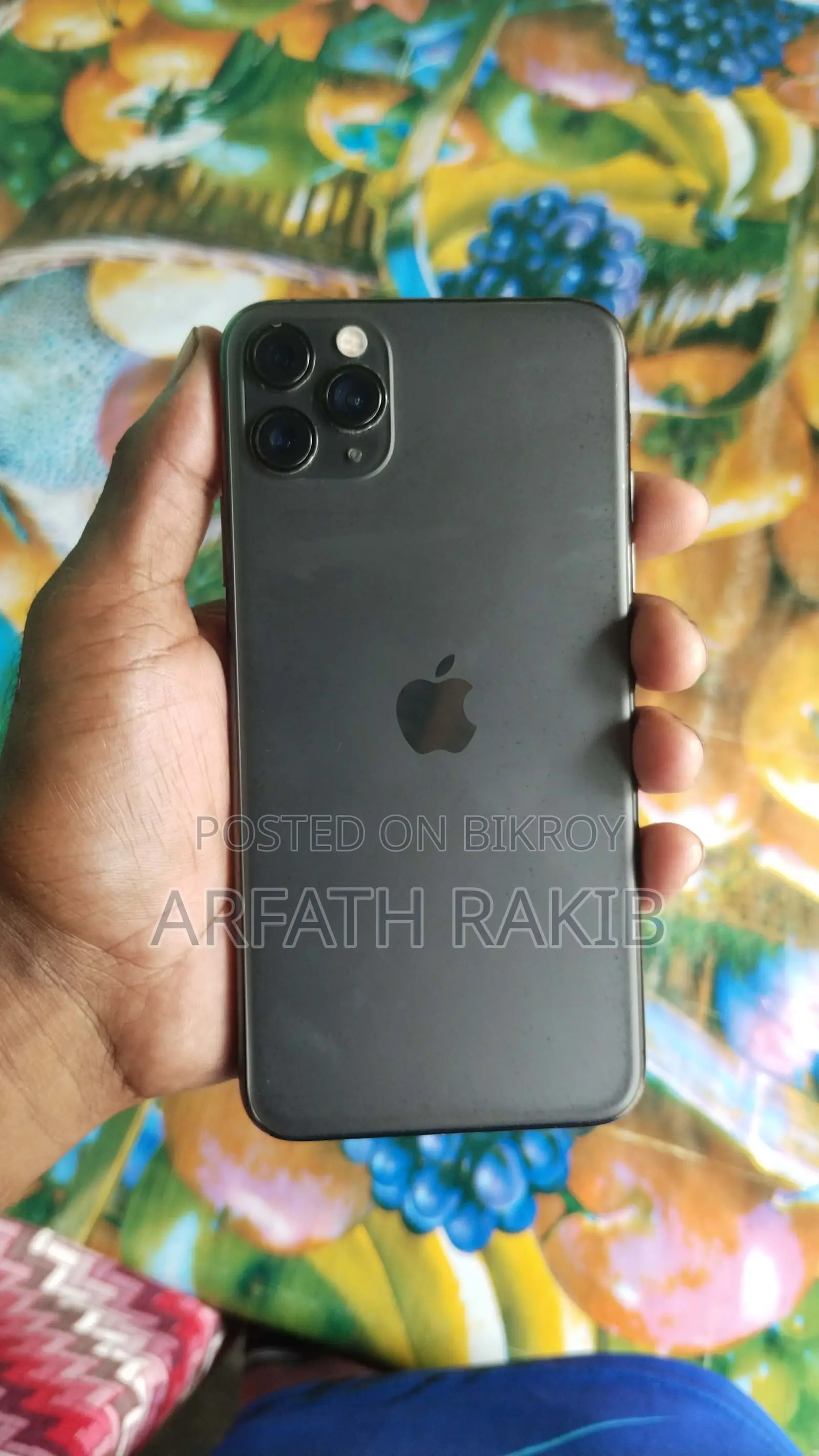 অ্যাপল আইফোন ১১ প্রো ম্যাক্স ২৫৬ জিবি কালো