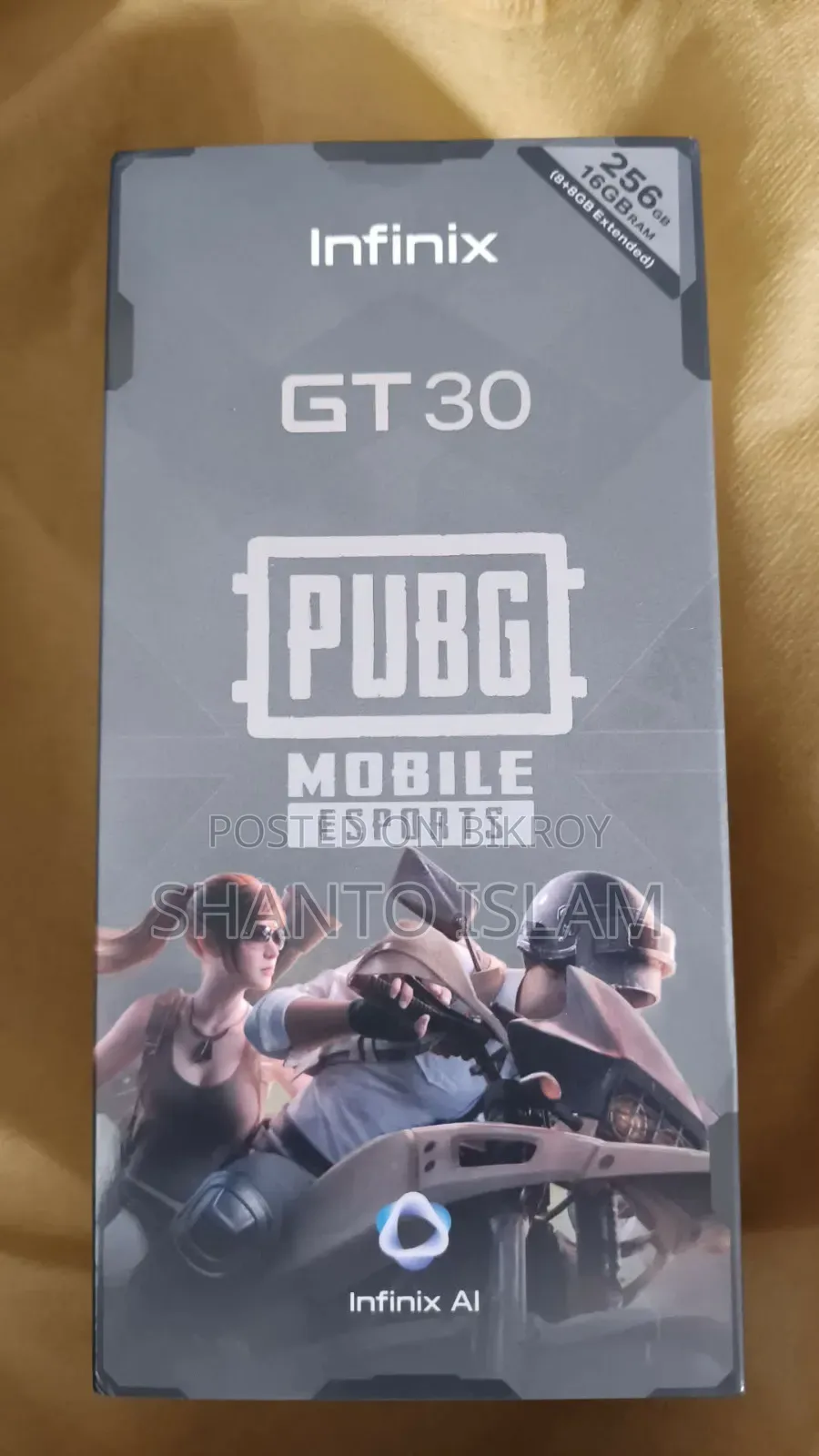 Infinix GT 30 5G 256 GB Black