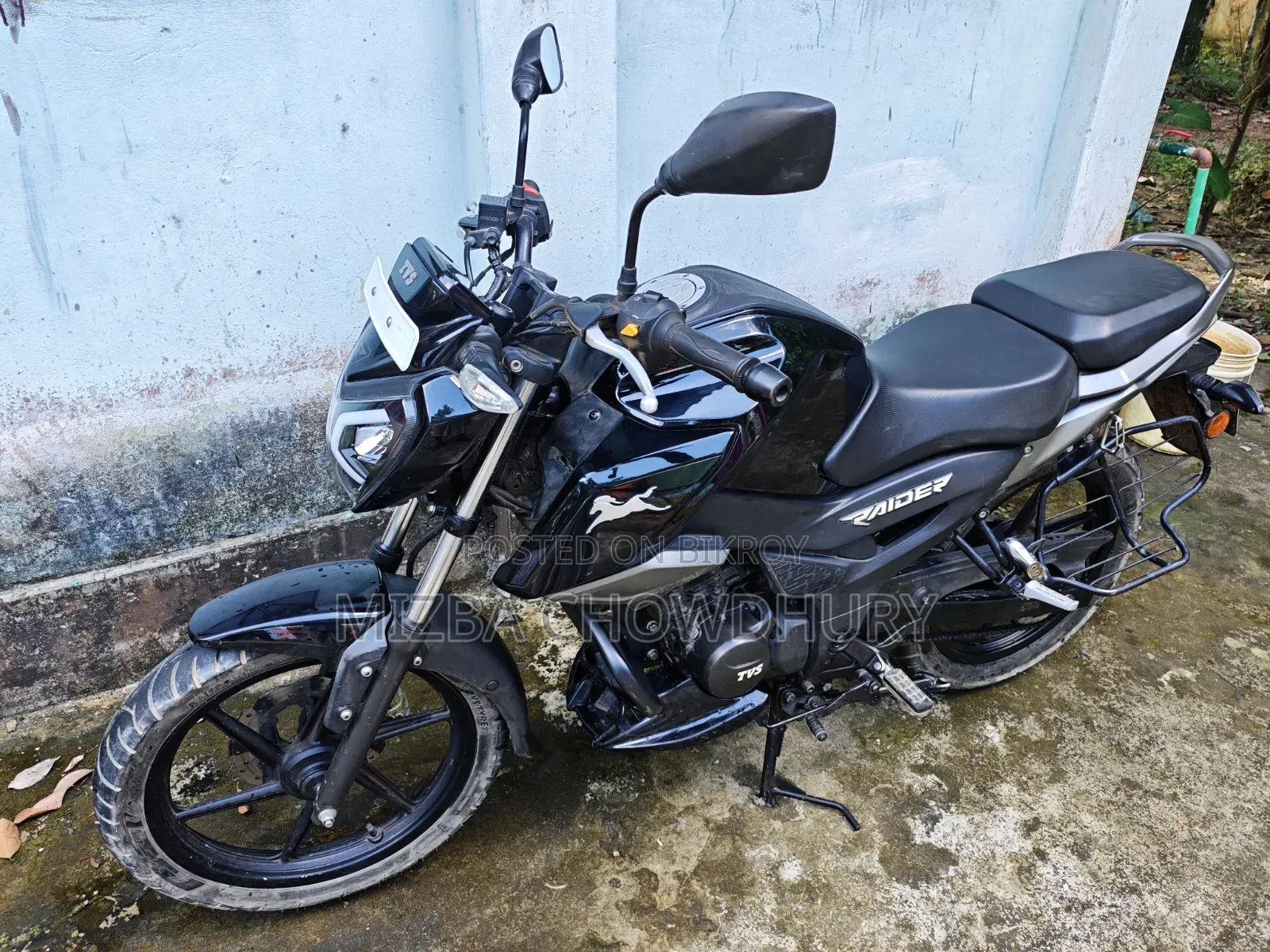 টিভিএস রাইডার ১২৫ ২০২৪ ব্ল্যাক