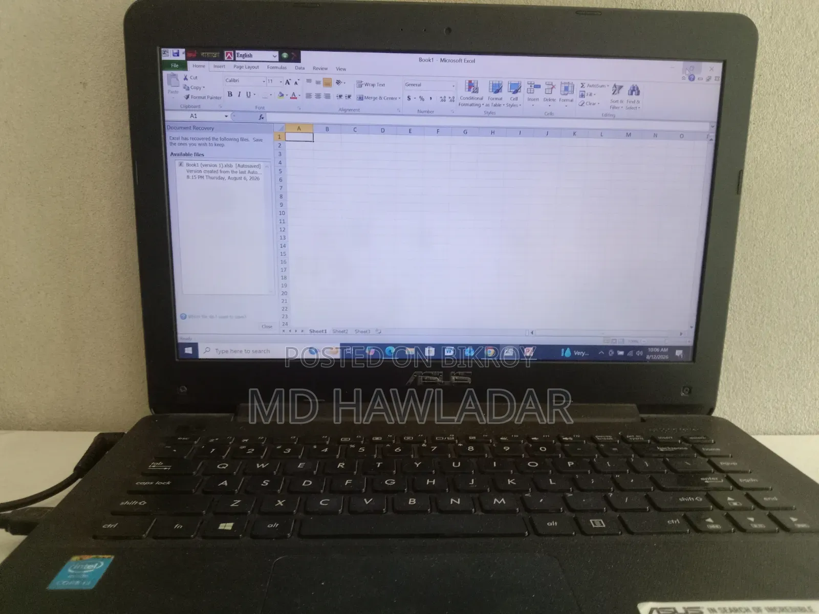 Laptop ASUS Chromebook C200 8GB Intel Core I3 SSD 128GB