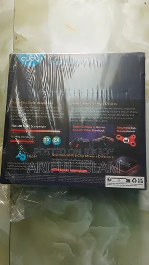 Cudy AX3000 - WR3000 Gigabit Dual Band Wifi 6 Router