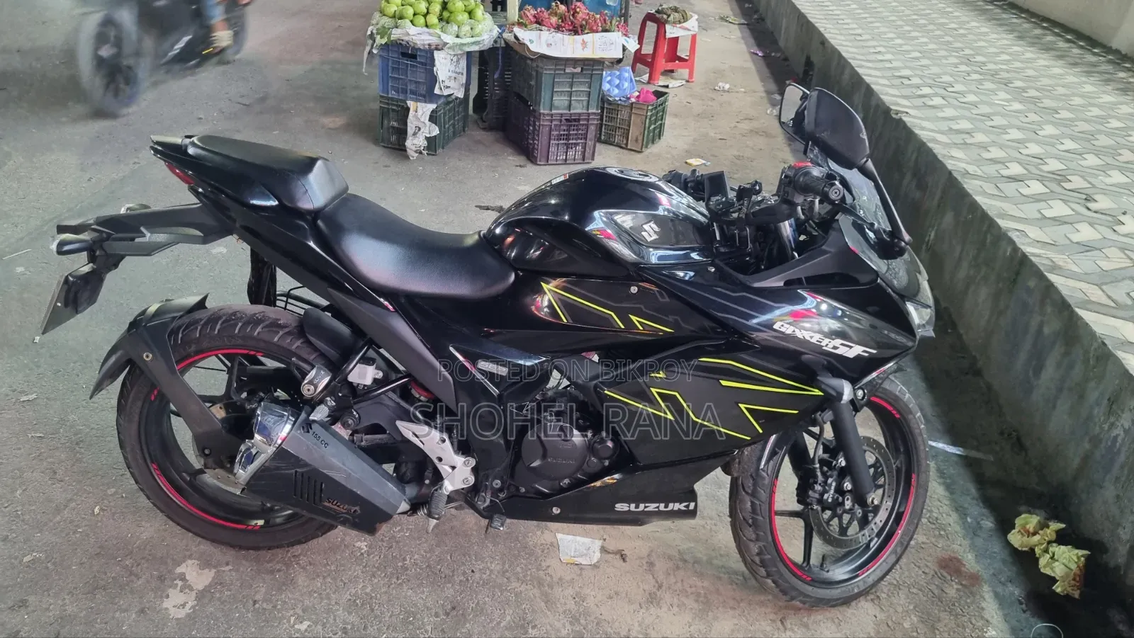 Suzuki Gixxer SF 2024 Black