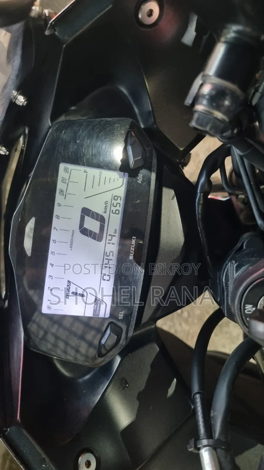 Suzuki Gixxer SF 2024 Black