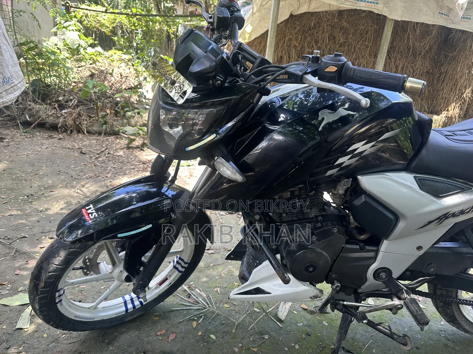 TVS Apache RTR 160 4V 2020 Black