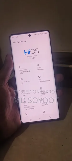 Tecno Spark 20 Pro Plus 256 GB Gray