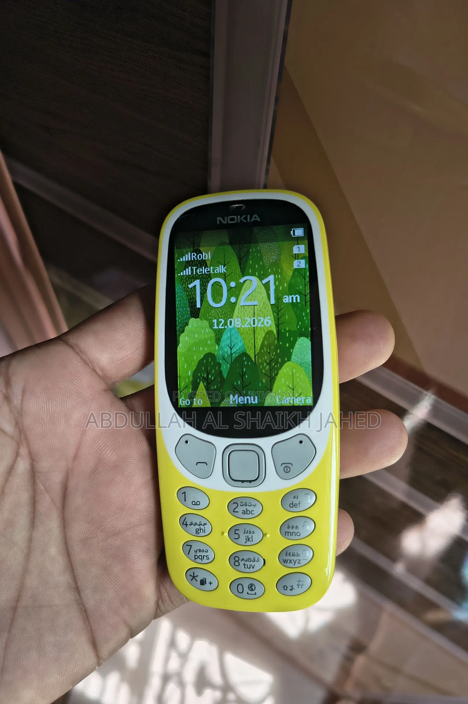 New Nokia 3310 Yellow