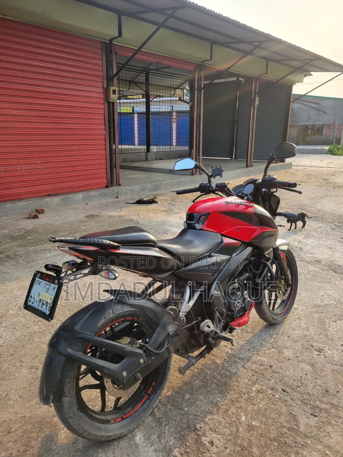 Bajaj Pulsar NS 160 2020 Red