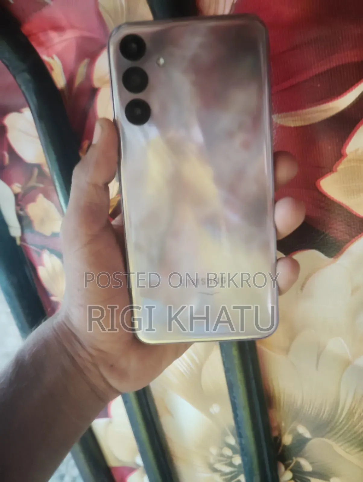 স্যামসাং গ্যালাক্সি এ১৫ ৫জি ১২৮ জিবি সিলভার