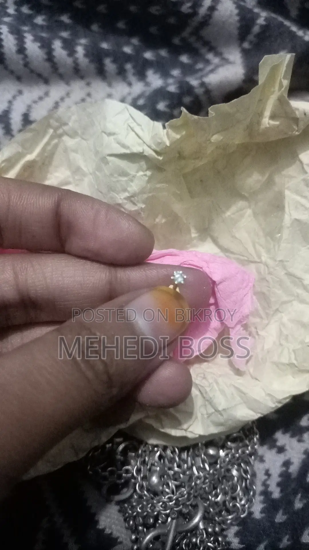 Diamond Nose Pin