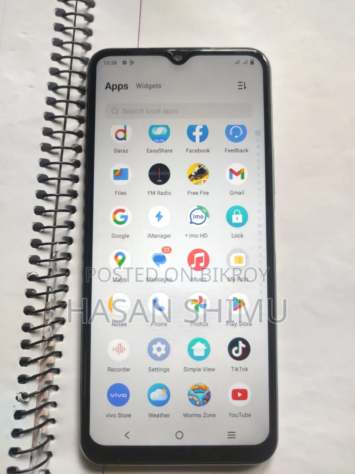 ভীভো ওয়াই২১ ৬৪ জিবি হোয়াইট