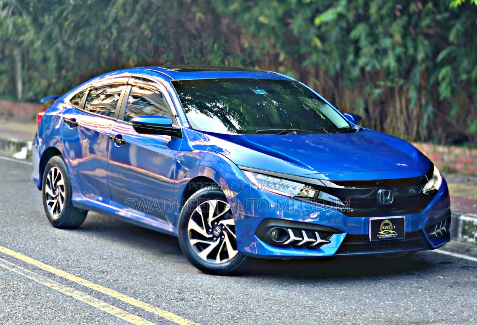 Honda Civic 2017 Blue